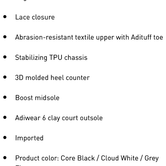 NWB adidas SoleCourt Prime Blue Tennis Shoes - Picture 13 of 13